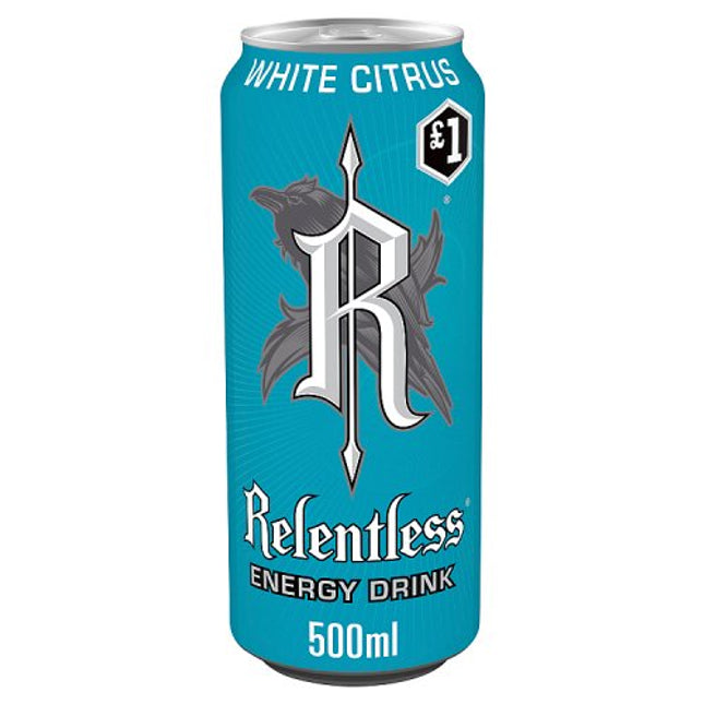 Relentless White Citrus 500ml £1