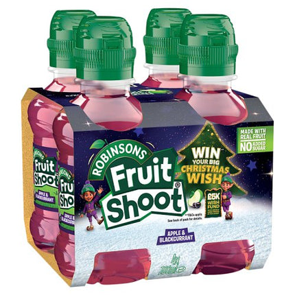 Robinsons Fruit Shoot Apple & Blackcurrant 4x200ml
