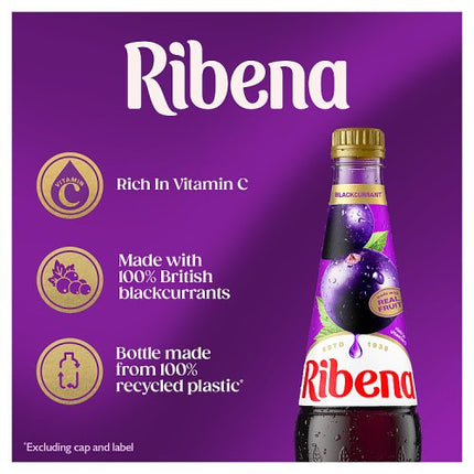 Ribena Blackcurrant Cordial 850ml
