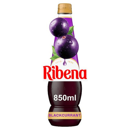 Ribena Blackcurrant Cordial 850ml