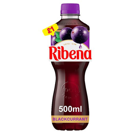 Ribena Blackcurrant 500ml £1.00