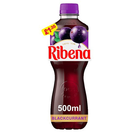 Ribena Blackcurrant 500ml £1.35