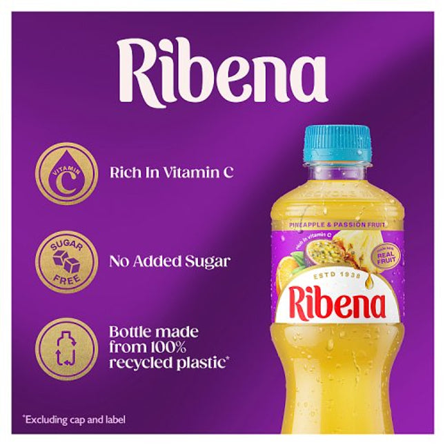Ribena Pineapple and Passion fruit 500ml