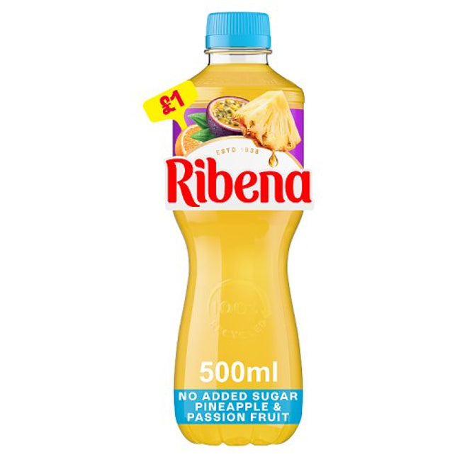 Ribena Pineapple & Passionfruit 500ml £1.00