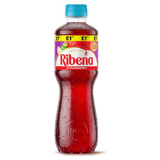 Ribena Strawberry 500ml £1.00