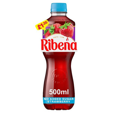 Ribena Strawberry 500ml £1.35