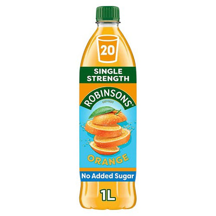 Robinsons No Added Sugar Orange Squash 1L