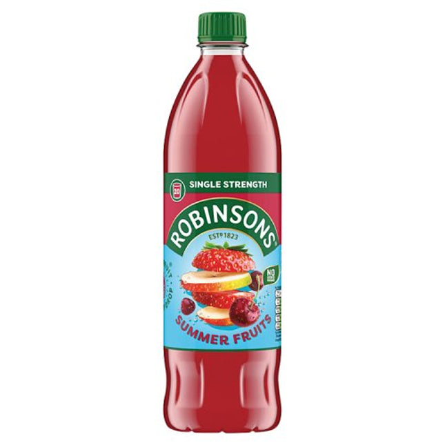 Robinsons No Added Sugar Summer Fruits Squash 1L