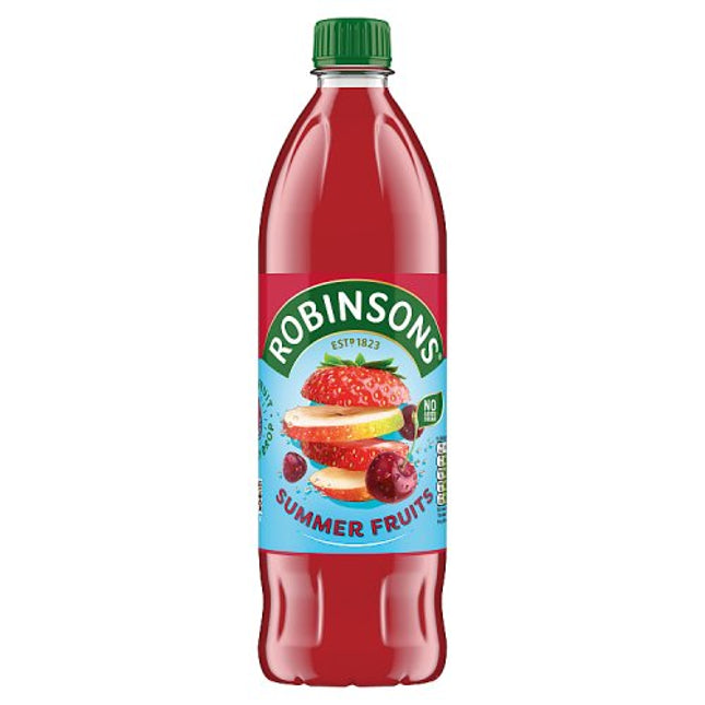 Robinsons No Added Sugar Summer Fruits Squash 1L