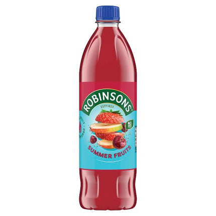 Robinsons No Added Sugar Summer Fruits Squash 1L