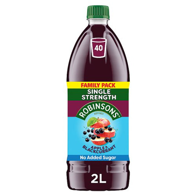 Robinsons Apple & Blackcurrant Squash 2L