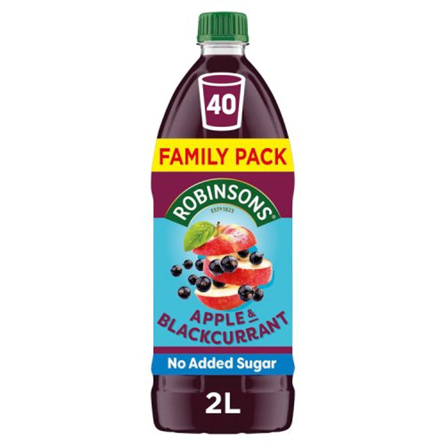 Robinsons Apple & Blackcurrant Squash 2L