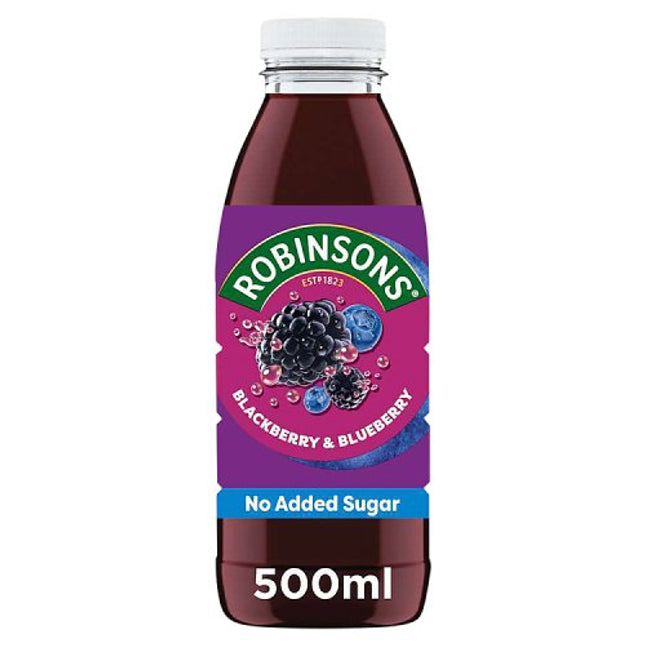 Robinsons Ready To Drink Blackberry & Blueberry Juice 500ml