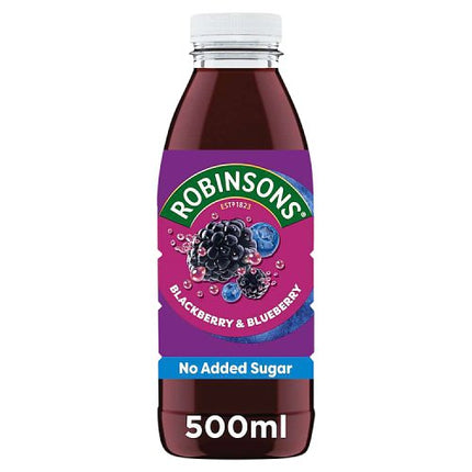 Robinsons Ready To Drink Blackberry & Blueberry Juice 500ml