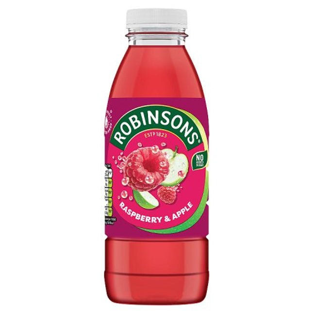 Robinsons Ready To Drink Raspbery & Apple Juice 500ml