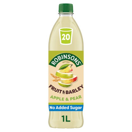 Robinsons Fruit & Barley Apple & Pear Squash 1L