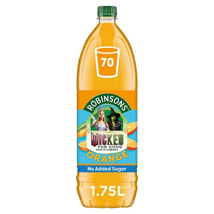 Robinsons No Added Sugar Double Concentrate Orange Squash 1.75L