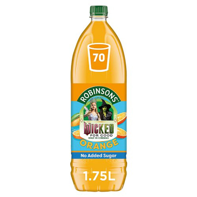 Robinsons No Added Sugar Double Concentrate Orange Squash 1.75L