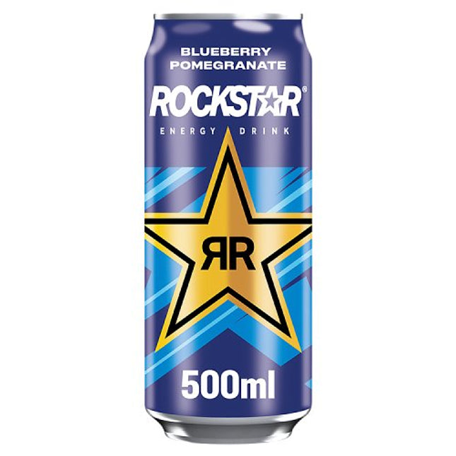 Rockstar Blueberry & Pomegranate 500ml