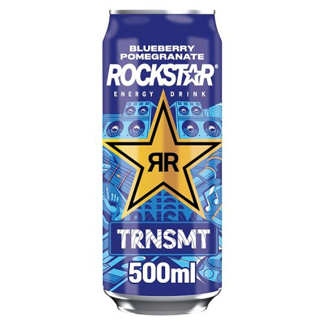 Rockstar Blueberry & Pomegranate 500ml
