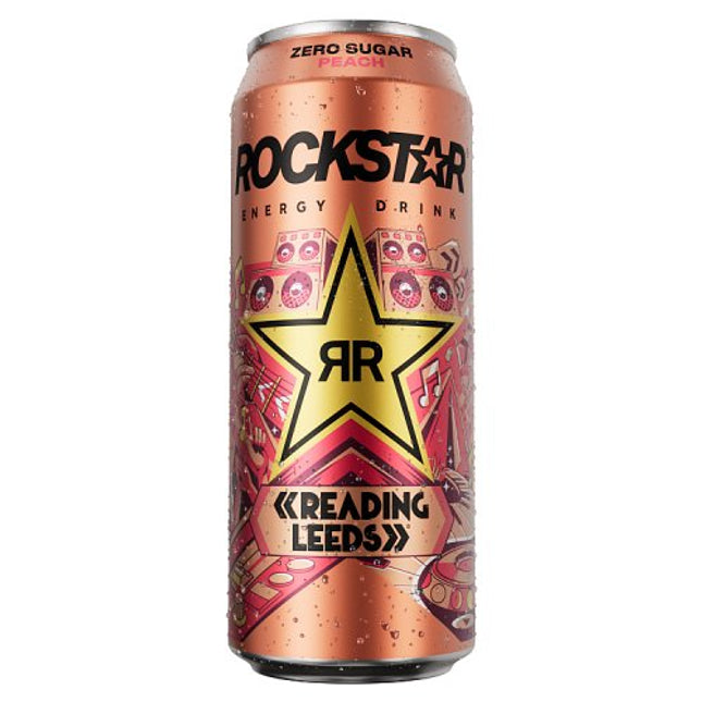 Rockstar Zero Peach 500ml