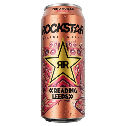 Rockstar Zero Peach 500ml