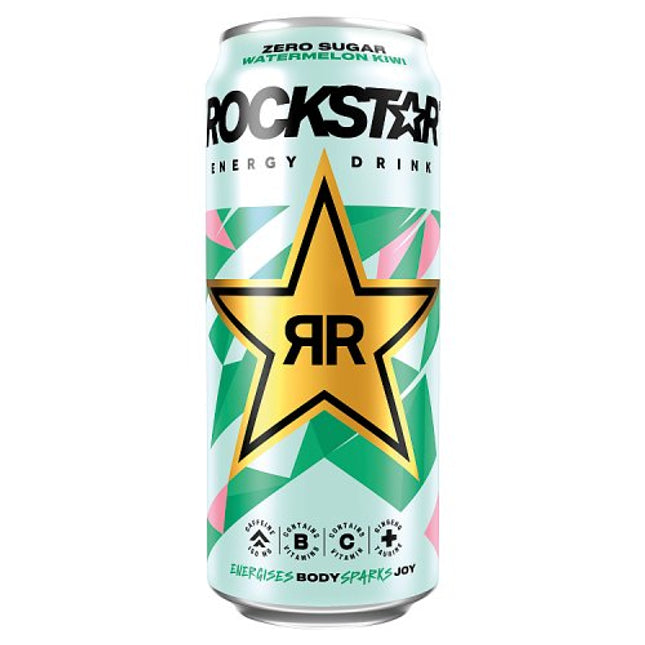 Rockstar Zero Watermelon & Kiwi 500ml