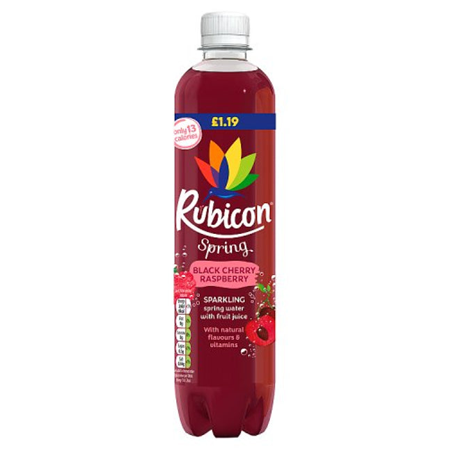 Rubicon Spring Black Cherry & Raspberry 500ml £1.19