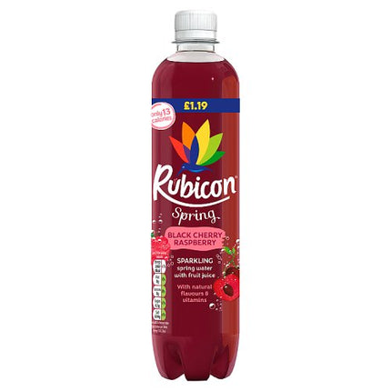 Rubicon Spring Black Cherry & Raspberry 500ml £1.19