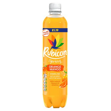 Rubicon Spring Orange & Mango 500ml £1.19