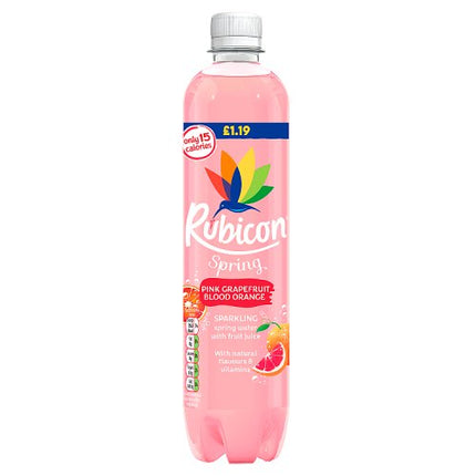 Rubicon Spring Pink Grapefruit & Blood Orange 500ml £1.19