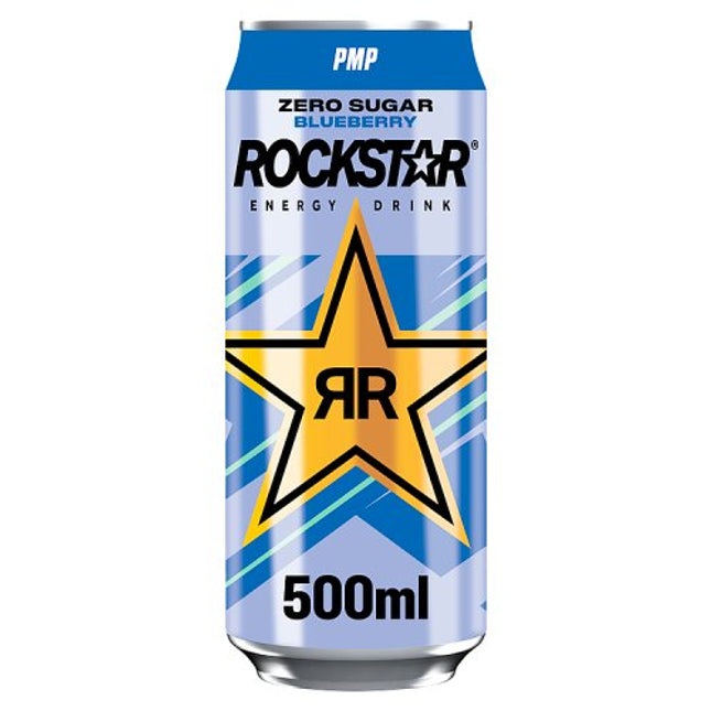 Rockstar Zero Blueberry 500ml £1.29/2 for £2
