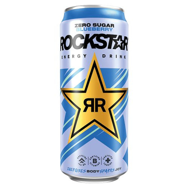 Rockstar Zero Blueberry 500ml £1.29/2 for £2