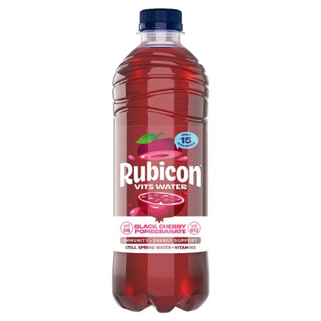 Rubicon Spring Vits Black Cherry & Pom 500ml