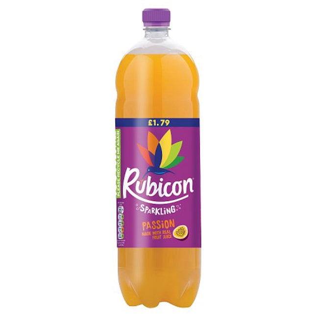 Rubicon Sparkling Passion Fruit 2L £1.79