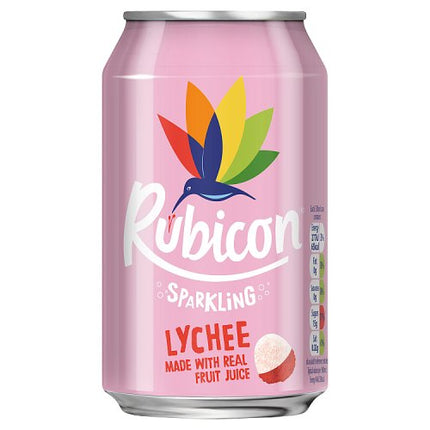 Rubicon Sparkling Lychee Juice Drink 330ml