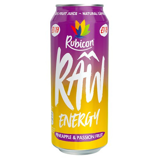 Rubicon Raw Pineapple & Passion Fruit 500ml £1.19