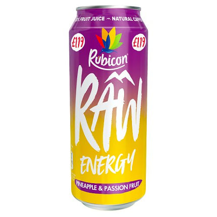 Rubicon Raw Pineapple & Passion Fruit 500ml £1.19