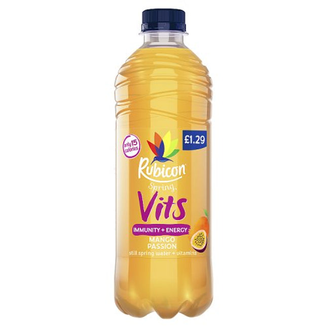 Rubicon Spring Still Vits Mango Passion 500ml £1.29