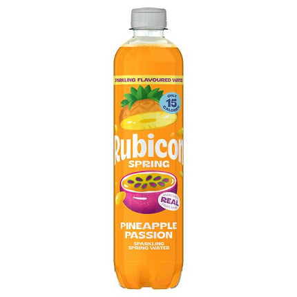 Rubicon Spring Pineapple Passion Flavoured Sparkling Spring Water, 500ml