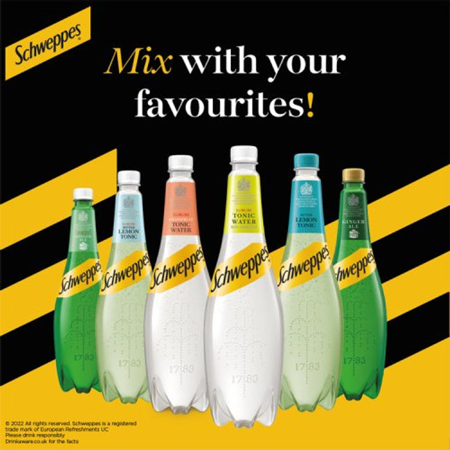 Schweppes Slimline Canada Dry 1L