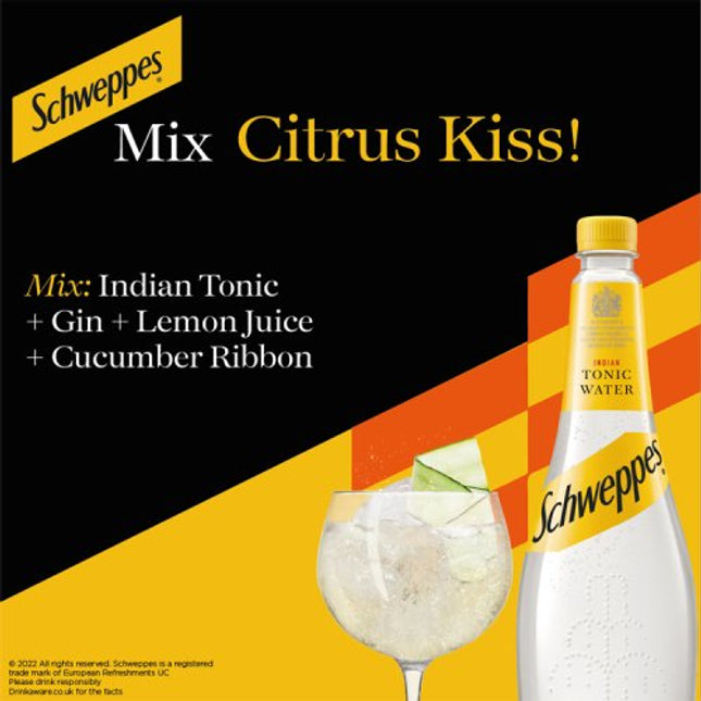 Schweppes Indian Tonic Water 1L