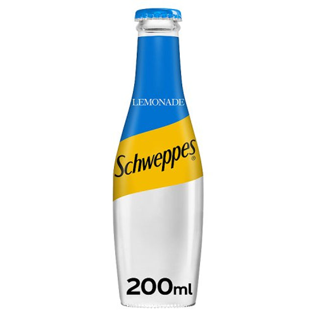 Schweppes Lemonade 200ml Glass