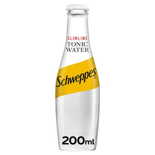 Schweppes Slimline Tonic Water 200ml Glass
