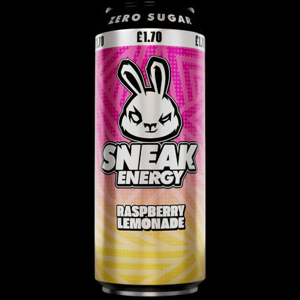 Sneak Energy Raspberry Lemonade  500ml £1.70