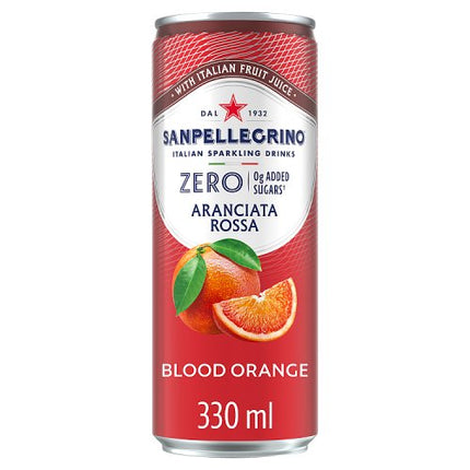 San Pellegrino Zero Blood Orange 6x330ml