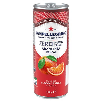 San Pellegrino Zero Blood Orange 6x330ml