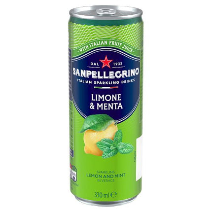 San Pellegrino Lemon & Mint 330ml