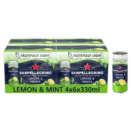 San Pellegrino Lemon & Mint 6x330ml