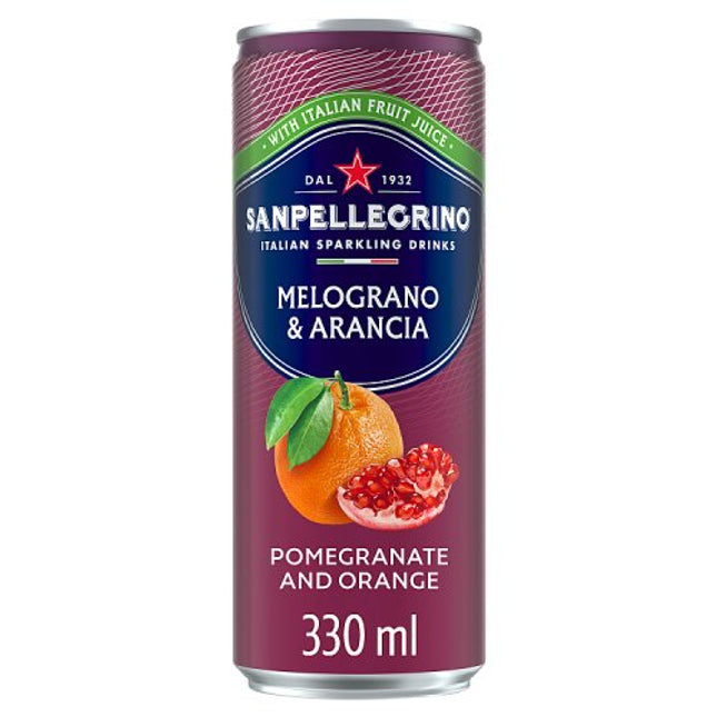 San Pellegrino Pomegranate & Orange 330ml